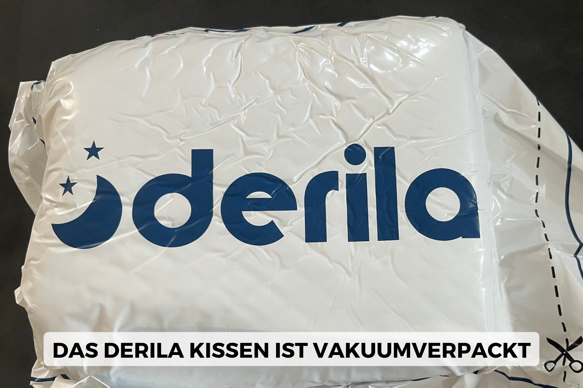 Derila Kissen vakuumverpackt